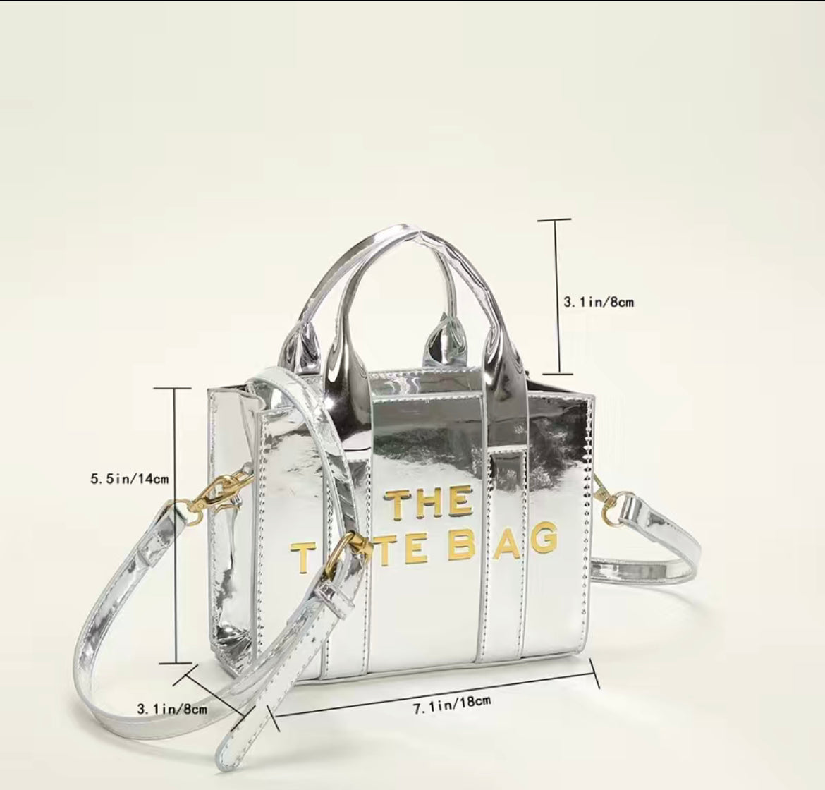 Metallic Tote Bags