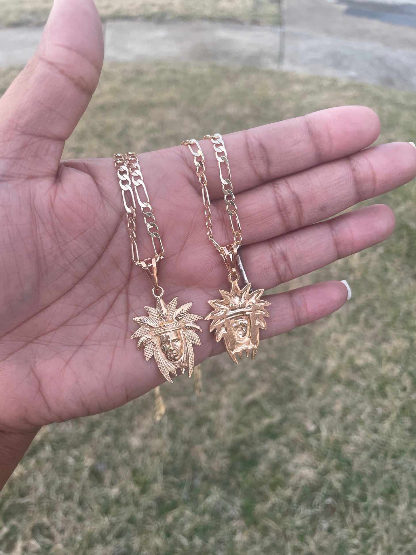 Native American Charm and Chain