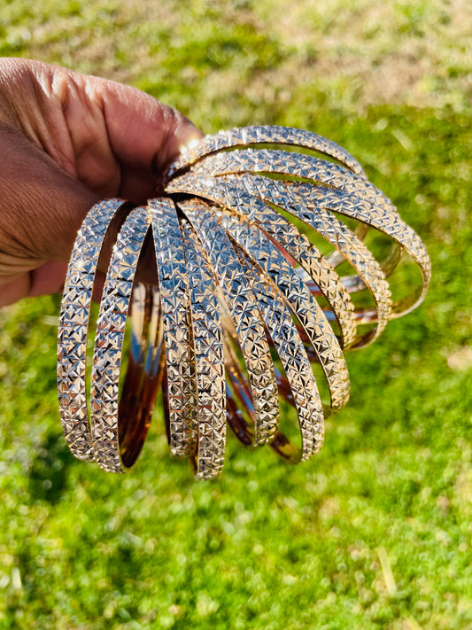 Rose Gold Single Bangles