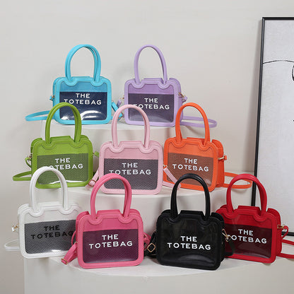 Tote Mesh Crossbody Bag