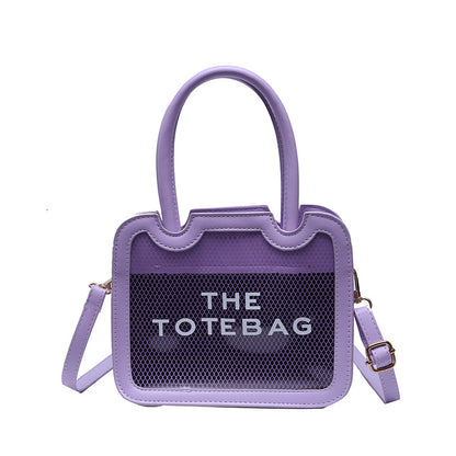 Tote Mesh Crossbody Bag