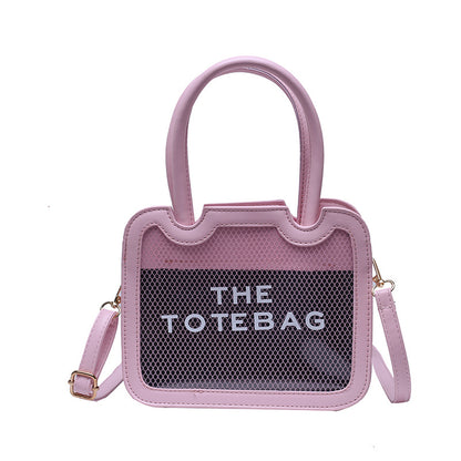 Tote Mesh Crossbody Bag